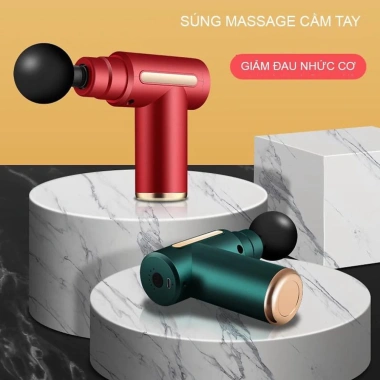Máy Massage Cầm Tay Mini 6 Cấp Độ Đa Năng, Súng Toàn Thân Giá 137.000 VNĐ