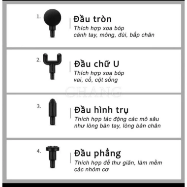 Máy Massage Cầm Tay Mini 6 Cấp Độ Đa Năng, Toàn Thân, Giá Ưu Đãi 178k - HKDOTI