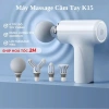 Máy Massage Cầm Tay Mini 6 Chế Độ, Cảm Biến AI Lực Nhấn, Massage Gun Giá 220k giảm từ 277k