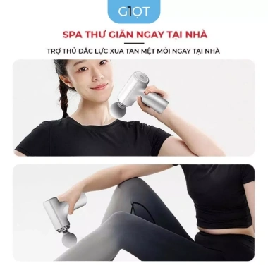 Máy Massage Cầm Tay Mini 6 Chế Độ Đa Năng Giảm Đau Xương Khớp, Vai Gáy Giá 375k 2