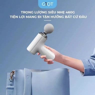 Máy Massage Cầm Tay Mini 6 Chế Độ Đa Năng Giảm Đau Xương Khớp, Vai Gáy Giá 375k 5