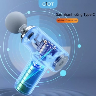 Máy Massage Cầm Tay Mini 6 Chế Độ Đa Năng Giảm Đau Xương Khớp, Vai Gáy Giá 375k 7