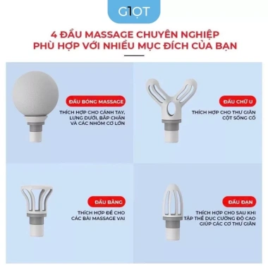 Máy Massage Cầm Tay Mini 6 Chế Độ Đa Năng Giảm Đau Xương Khớp, Vai Gáy Giá 375k 8