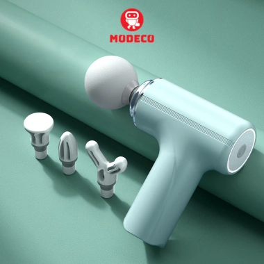Máy Massage Cầm Tay Mini Cao Cấp Modeco AI Cảm Biến Lực Nhấn - Giảm Đau Mỏi, Giãn Cơ Sau Tập, Giá 349k