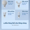 Máy Massage Cầm Tay Mini Cao Cấp Pulife - Cảm Biến, 6 Chế Độ Giãn Cơ Đấm Lưng, Nhỏ Gọn, Giá chỉ 188.680đ 3