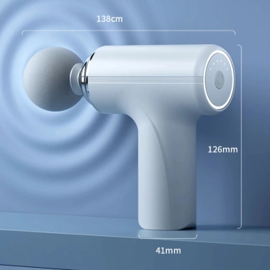 Máy Massage Cầm Tay Mini Cao Cấp Pulife - Cảm Biến, 6 Chế Độ Giãn Cơ Đấm Lưng, Nhỏ Gọn, Giá chỉ 188.680đ