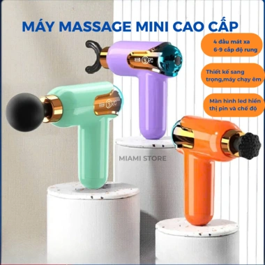 Máy Massage Cầm Tay Mini Đa Năng Giảm Đau Mỏi, Giãn Cơ Toàn Thân - 144k VNĐ 7