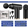 Máy Massage Cầm Tay Mini Đấm Lưng 4 Đầu 6 Chế Độ Màn Cảm Ứng - Giá 139k 10