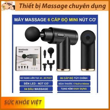 Máy Massage Cầm Tay Mini Loại I - Massage Toàn Thân Cao Cấp, Giá Ưu Đãi 102.500₫
