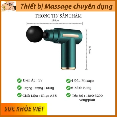 Máy Massage Cầm Tay Mini Loại I - Massage Toàn Thân Cao Cấp, Giá Ưu Đãi 102.500₫
