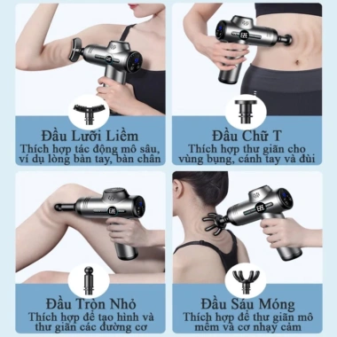 Máy Massage Cầm Tay Mini Wisezen 2.026 - Nhiều mức điều chỉnh, massage sâu, dễ thao tác, giá siêu ưu đãi 299k 2