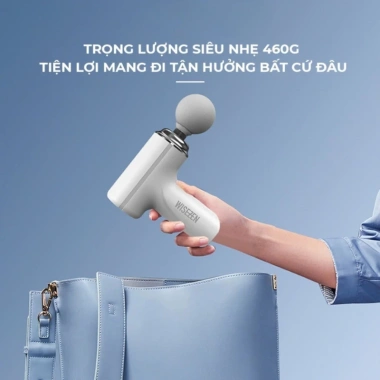 Máy Massage Cầm Tay Mini Wisezen đa mức, dễ thao tác, giảm đau cổ vai, 96.000đ