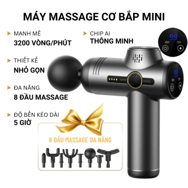 Máy Massage Cầm Tay Mini Wisezen - Nhiều mức, hiệu quả rõ rệt, giá 96.000đ