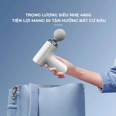 Máy Massage Cầm Tay Misuma 6 Cấp Độ - Mát Xa Thân, Giảm Đau Cổ Vai Lưng, Quà Tặng 2