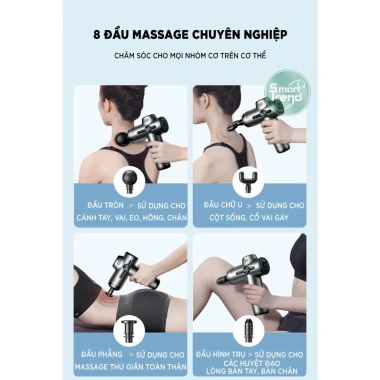 Máy massage cầm tay MS32M đấm lưng, giảm đau cổ vai gáy, giảm nhức Giá 434.000₫ 4