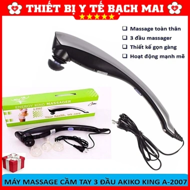 Máy Massage Cầm Tay Nhật Bản Akiko A-2.007 - Thư Giãn, Giá Ưu Đãi 272k 3