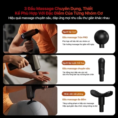 Máy Massage Cầm Tay Philips 7.324 - Lực Cố Định & Gợn Sóng, Giá 1.090.000₫ 3