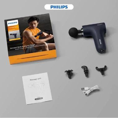 Máy massage cầm tay Philips PPM7.319 6 cấp độ 4 đầu - Nhỏ gọn, đa năng, giá 690.000đ 2