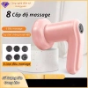 Máy massage cầm tay pin sạc 6 đầu 8 cấp độ giảm mỡ, massage cổ vai gáy, chỉ 248k