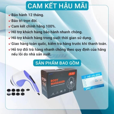 Máy massage cầm tay Puli PL-603AC3 8 đầu, đèn hồng ngoại, giảm đau 525.000₫ 9 Máy massage cầm tay Puli PL-603AC3 8 đầu, đèn hồng ngoại, giảm đau 525.000₫ 9