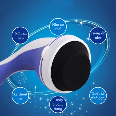 Máy Massage Cầm Tay Relax Massage Vai Gáy Cổ, Bụng Giảm Mệt Mỏi Giá Ưu Đãi 149.000đ Hàng Tốt