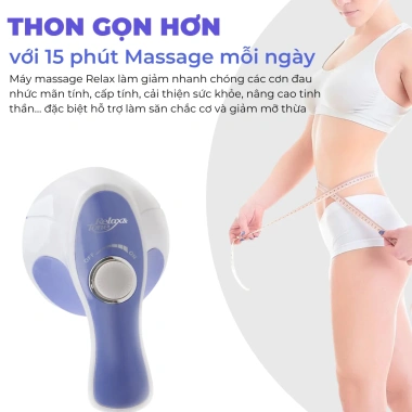 Máy massage cầm tay Relax Spin Tone KAW – Giảm mệt mỏi, săn chắc cơ, giảm mỡ bụng – Giá chỉ 254.600₫ 3 Máy massage cầm tay Relax Spin Tone KAW – Giảm mệt mỏi, săn chắc cơ, giảm mỡ bụng – Giá chỉ 254.600₫ 3