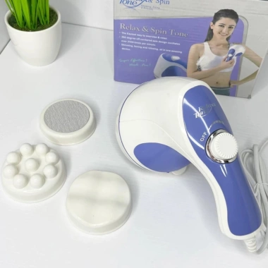 Máy massage cầm tay Relax Spin Tone KAW – Giảm mệt mỏi, săn chắc cơ, giảm mỡ bụng – Giá chỉ 254.600₫ 6 Máy massage cầm tay Relax Spin Tone KAW – Giảm mệt mỏi, săn chắc cơ, giảm mỡ bụng – Giá chỉ 254.600₫ 6
