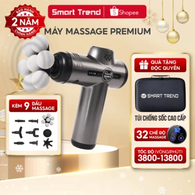 Máy massage cầm tay SMART 32 mức lực đấm mạnh, giảm đau cổ vai gáy, 299.000đ