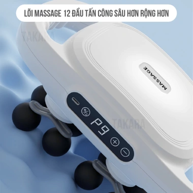 Máy massage cầm tay Takara YM-60 12 đầu giảm nhức mỏi, giá ưu đãi 120.000 VND 3 Máy massage cầm tay Takara YM-60 12 đầu giảm nhức mỏi, giá ưu đãi 120.000 VND 3