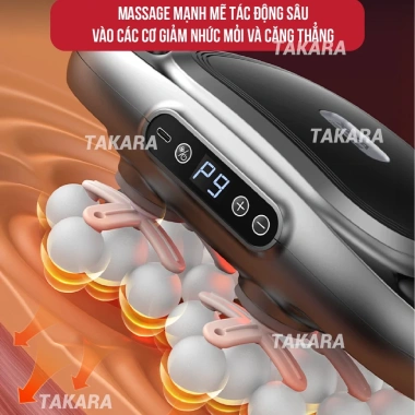 Máy massage cầm tay Takara YM-60-22 22 đầu, 9 chế độ mạnh, giảm nhức mỏi, giá 469k 7 Máy massage cầm tay Takara YM-60-22 22 đầu, 9 chế độ mạnh, giảm nhức mỏi, giá 469k 7