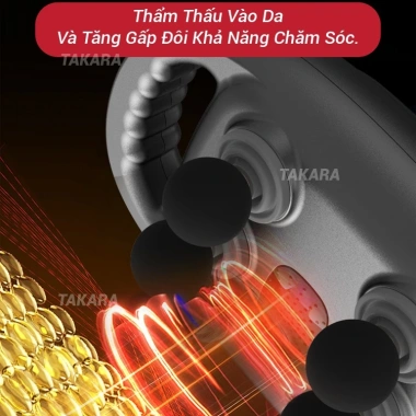 Máy massage cầm tay Takara YM‑K60 6 đầu, 9 chế độ, 9 cấp độ – giảm 22% chỉ 281.000₫ 6 Máy massage cầm tay Takara YM‑K60 6 đầu, 9 chế độ, 9 cấp độ – giảm 22% chỉ 281.000₫ 6