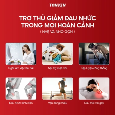 Máy massage cầm tay TonKin TK1-2.026 chính hãng 99 cấp độ, 3 chế độ chuyên sâu cho cổ, vai, gáy – Giá 399.000₫