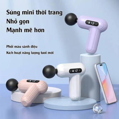 Máy massage cầm tay Tonkin TK6mini – Cảm biến lực giảm đau cổ vai gáy, nhẹ nhàng, chỉ 229.000₫