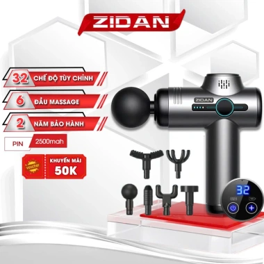 Máy massage cầm tay V1 ZiDan 99 chế độ - 29.800 vòng/phút, Pin 4.000mAh, Bảo hành 24t, Giá 380.000 VND 10 Máy massage cầm tay V1 ZiDan 99 chế độ - 29.800 vòng/phút, Pin 4.000mAh, Bảo hành 24t, Giá 380.000 VND 10