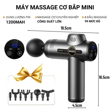 Máy Massage Cầm Tay Wisezen 99 Cấp Độ 8 Đầu LED - Chính Hãng, Giá Ưu Đãi 319k 9 Máy Massage Cầm Tay Wisezen 99 Cấp Độ 8 Đầu LED - Chính Hãng, Giá Ưu Đãi 319k 9