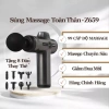 Máy massage cầm tay ZLIFE Z658 - 8 đầu, 99 cấp độ, màn LED, giá chỉ 219.000₫ 10