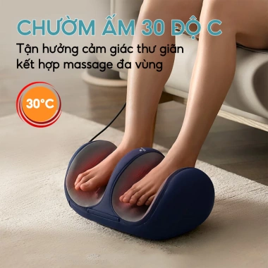 Máy Massage Chân DELAX Bấm Huyệt 3 Chế Độ Tự Động - Giá 599k Dân Văn Phòng Người Lớn Tuổi 5