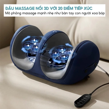 Máy Massage Chân DELAX Bấm Huyệt 3 Chế Độ Tự Động - Giá 599k Dân Văn Phòng Người Lớn Tuổi 6