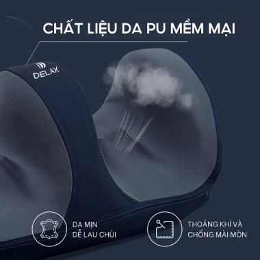 Máy Massage Chân DELAX Bấm Huyệt 3 Chế Độ Tự Động - Giá 599k Dân Văn Phòng Người Lớn Tuổi 7