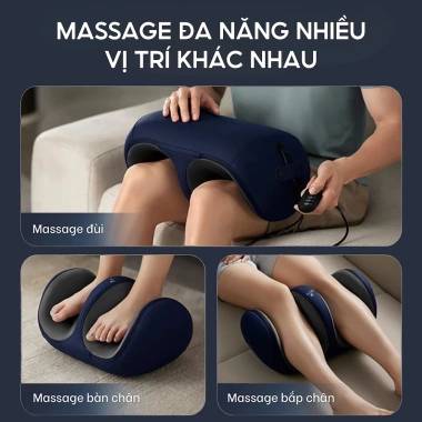 Máy Massage Chân DELAX Bấm Huyệt 3 Chế Độ Tự Động - Giá 599k Dân Văn Phòng Người Lớn Tuổi 9