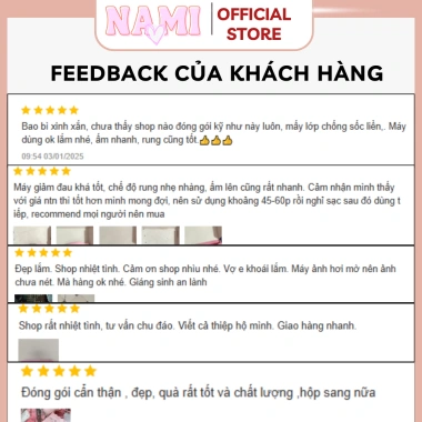 Máy massage chườm ấm giảm đau kinh nguyệt, ấm tử cung cho phụ nữ, bảo hành 12 tháng 6