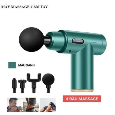 Máy Massage Cơ Tay Gun OSK-802 - 4 Đầu, 6 Chế Độ, Giá Giảm 189k (245.7k)