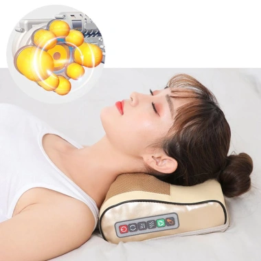 Máy Massage Cổ Vai Gáy 20 Bi Cầm Tay, Toàn Thân Hồng Ngoại 6 Nút Xung Điện PK Thái Dương - Giá 256k 4 Máy Massage Cổ Vai Gáy 20 Bi Cầm Tay, Toàn Thân Hồng Ngoại 6 Nút Xung Điện PK Thái Dương - Giá 256k 4