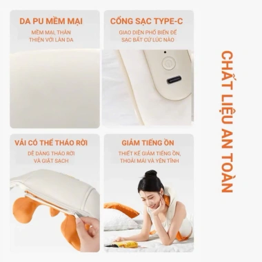 Máy Massage Cổ Vai Gáy Lưng Cao Cấp GAX-8D 8 Đầu Xoa Bóp - Giá Ưu Đãi 1.317.220₫