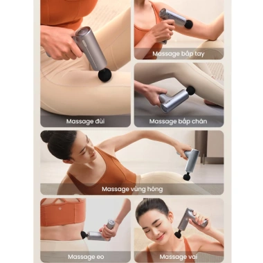 Máy massage cổ vai gáy SKG HS500-2 + Súng massage cầm tay SKG F1 Pro - 3.989.000₫ 9