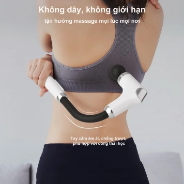 Máy Massage Đa Năng Tay Cầm Dài – Massage Eo Lưng, Cổ, Cột Sống, Cơ Bụng, Giá 249.000₫ 2