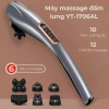 Máy massage đấm lưng cầm tay 6 đầu YT-1.706AL – Sạc pin, cắm điện, toàn thân, 800.000₫