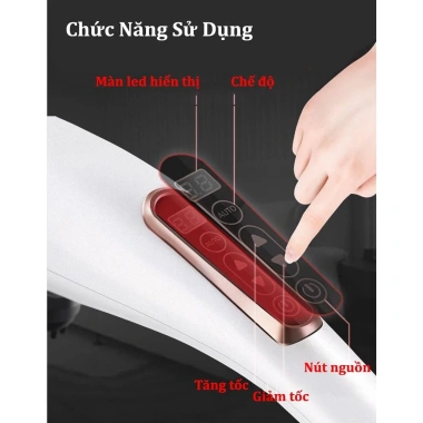 Máy massage đấm lưng cầm tay 6 đầu YT-1.706AL – Sạc pin, cắm điện, toàn thân, 800.000₫ 2