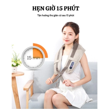 Máy massage đấm lưng vai cổ gáy KAW/SWI giảm mệt mỏi căng thẳng nhiều vị trí 4 Máy massage đấm lưng vai cổ gáy KAW/SWI giảm mệt mỏi căng thẳng nhiều vị trí 4