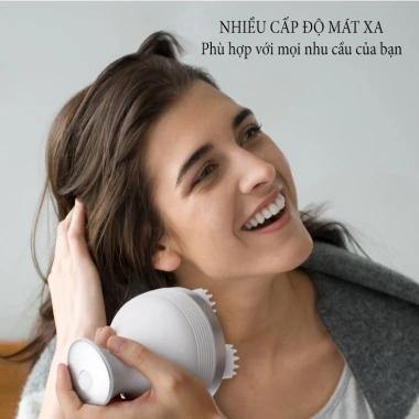 Máy massage đầu 3 chế độ, 4 đầu xoay 360° - Giảm căng thẳng, mệt mỏi, chỉ 168.000đ 8 Máy massage đầu 3 chế độ, 4 đầu xoay 360° - Giảm căng thẳng, mệt mỏi, chỉ 168.000đ 8